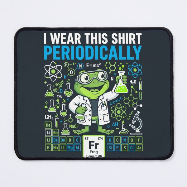 Item preview, I Wear This Shirt Periodically Funny Chemistry Frog Shirt | Nerdy Science Teacher Tee designed and sold by DmaarGroup.