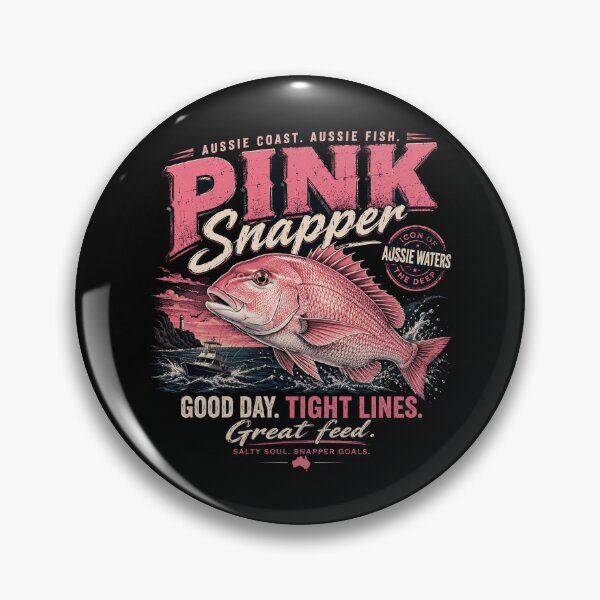 Item preview, Pink Snapper Aussie Coast Fishish Australian Offshore Fishing designed and sold by Yellowriversss.