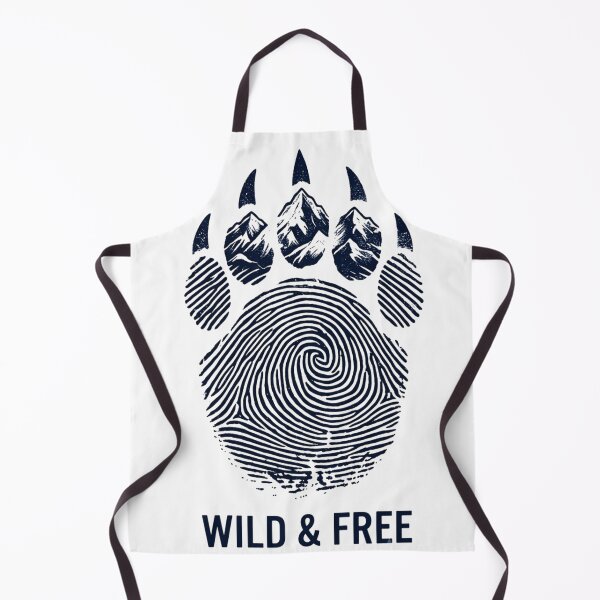 Item preview, Wild & Free Mountain Bear Paw Print designed and sold by Gabe1983.
