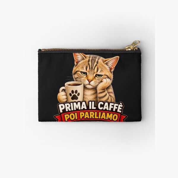 Artikelvorschau, Gatto Amante del Caffè: Prima il Caffè Poi Parliamo entworfen und verkauft von styledigital.