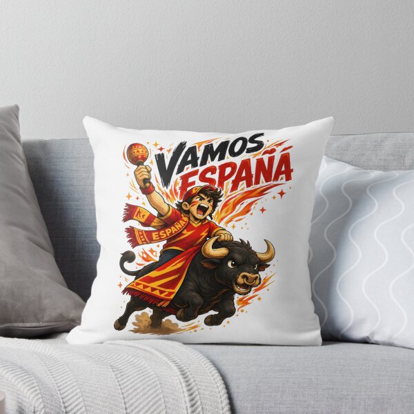 Item preview, Vamos España Cartoon Football 2026 T-Shirt designed and sold by Drofted.