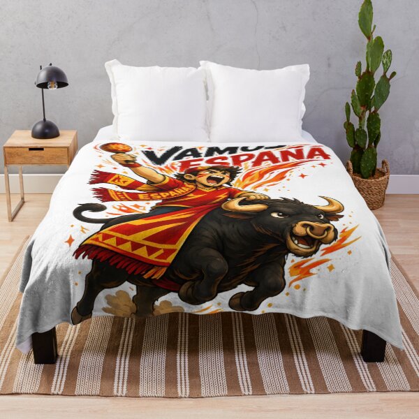 Item preview, Vamos España Cartoon Football 2026 T-Shirt designed and sold by Drofted.