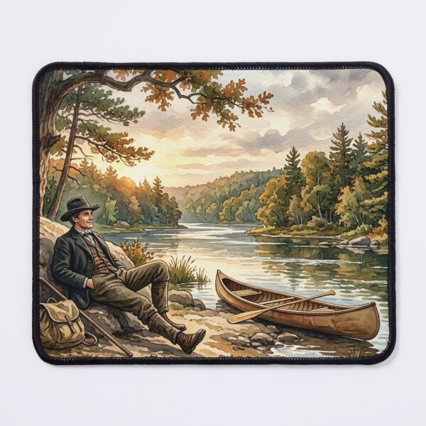 Item preview, Autumnal river calm designed and sold by Sigtrix.