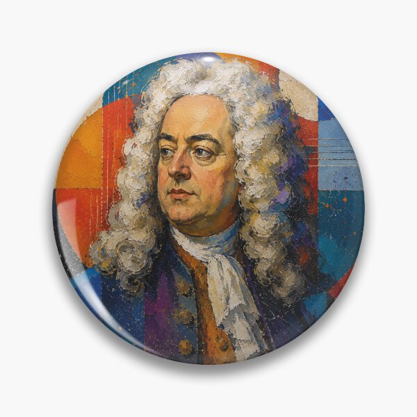 Item preview, Composer George Frideric Handel painting. designed and sold by GalleryKauffeld.