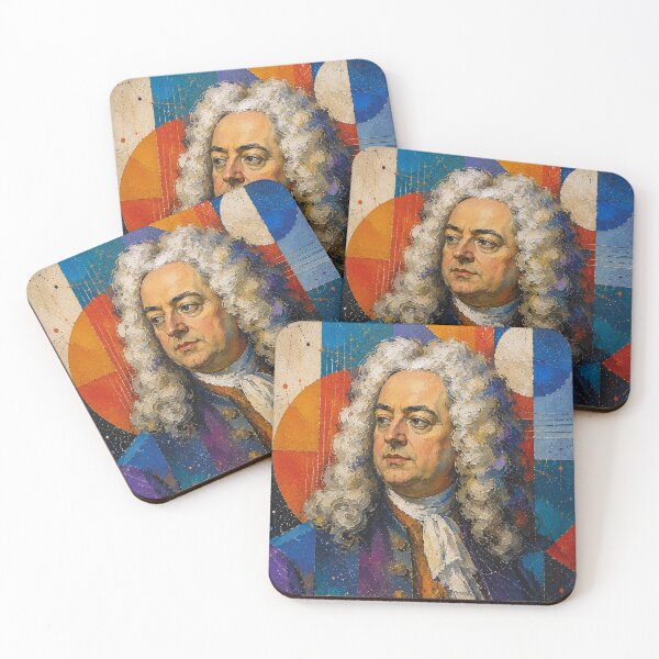 Item preview, Composer George Frideric Handel painting. designed and sold by GalleryKauffeld.