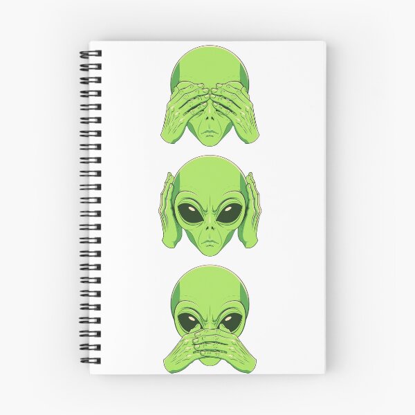 Item preview, Funny Alien | Three wise aliens T-Shirt designed and sold by nethanella.