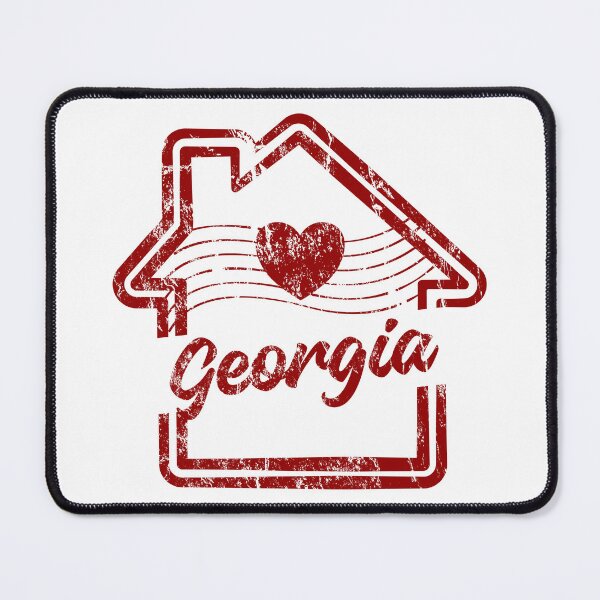 Item preview, Georgia is Home - Vintage Distressed Red Stamp designed and sold by chaaval.