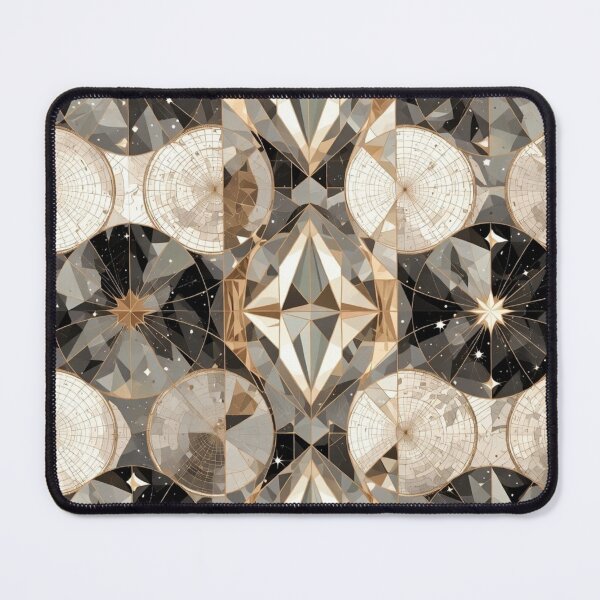 Item preview, Luxury Geometric Marble Abstract Pattern designed and sold by IntelliMindDesigns.