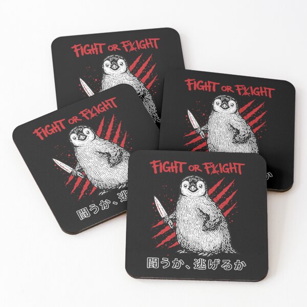 Item preview, Penguin Fight or Flight  designed and sold by Pintwich.