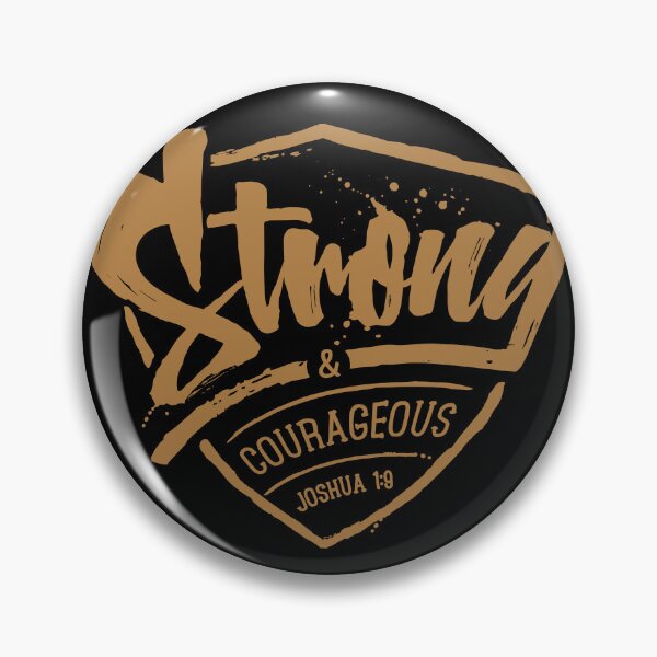 Item preview, Strong and Courageous - Golden designed and sold by matbeno.