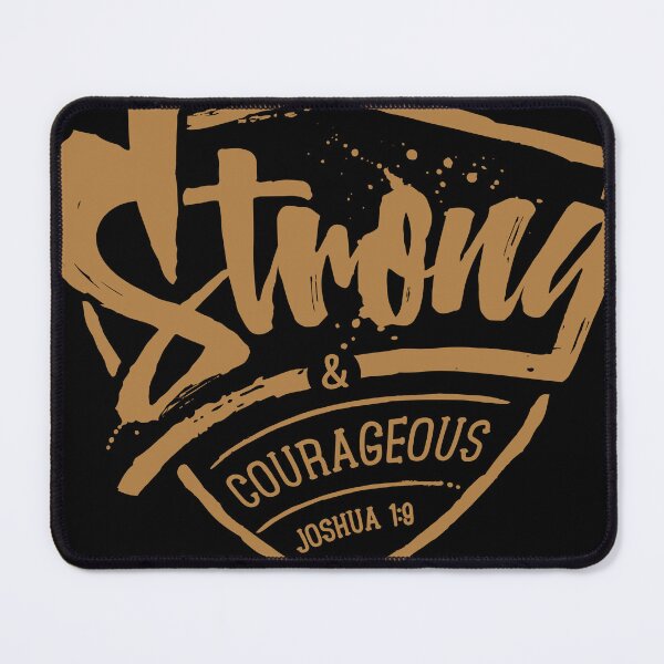 Item preview, Strong and Courageous - Golden designed and sold by matbeno.