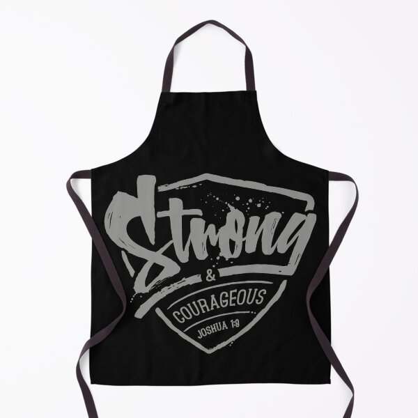 Item preview, Strong and Courageous - Grey designed and sold by matbeno.