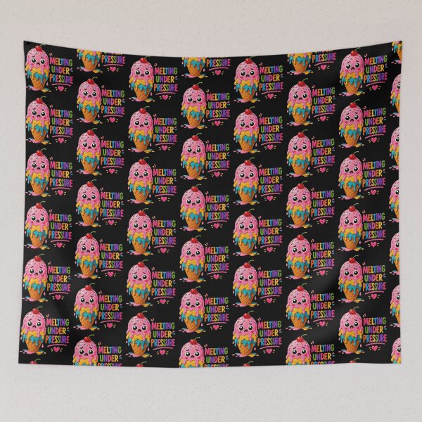 Item preview, Melting Under Pressure Cute Kawaii Ice Cream designed and sold by Liv Solara.