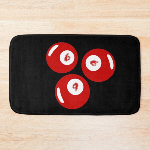 Item preview, Lucky Number 666 Vivid Red Balls designed and sold by CamilasPrints.