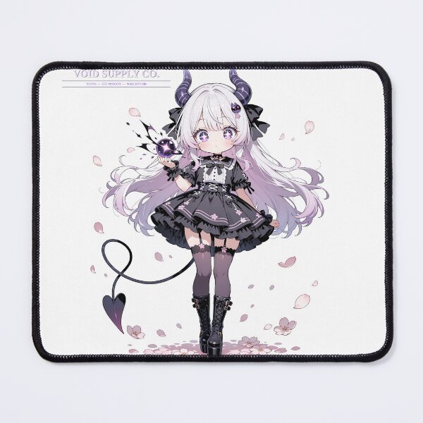 Item preview, Dark Gothic Anime Chibi Demon Girl designed and sold by MadeByVoid.