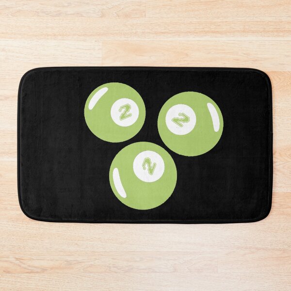 Item preview, Lucky Number 222 Olive Green Balls designed and sold by CamilasPrints.