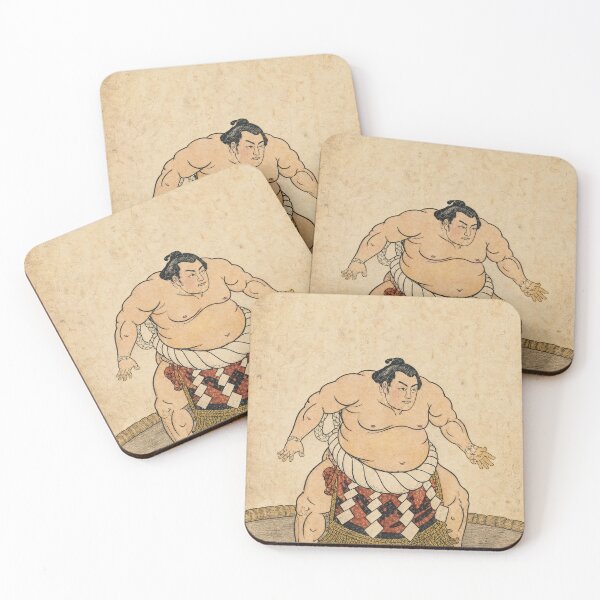 Item preview, Sumo Wrestler Japanese Vintage Art designed and sold by VibePrints101.