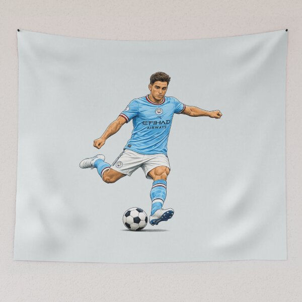 Item preview, Julian Alvarez - Argentine Professional Footballer designed and sold by Sports Boutique.
