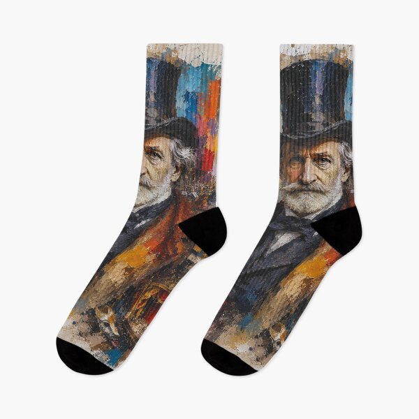 Item preview, Italian composer Giuseppe Verdi painting. designed and sold by GalleryKauffeld.