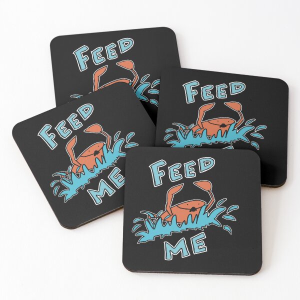 Item preview, Feed Me Crab Shirt | Funny Hungry Crab Cartoon Seafood Lover Graphic Tee designed and sold by Popstudio85.
