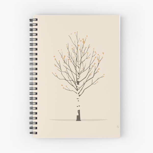 Item preview, Minimalist Birch Tree Autumn Nature Illustration designed and sold by Vermeli.