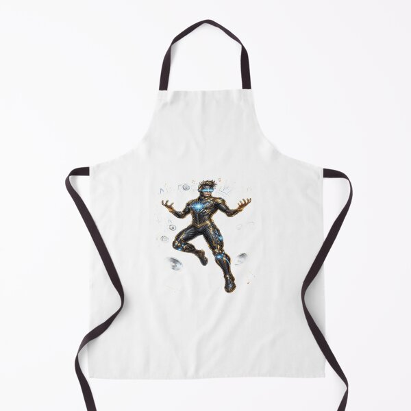 Item preview, Cyber Soundwave Guardian – Futuristic Music Warrior Illustration designed and sold by Artisan Finds Online.