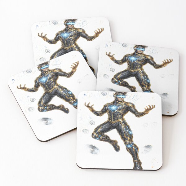 Item preview, Cyber Soundwave Guardian – Futuristic Music Warrior Illustration designed and sold by Artisan Finds Online.