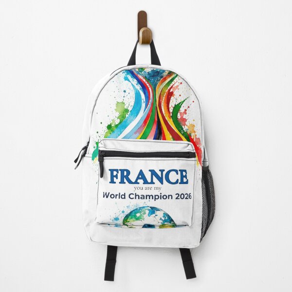 Item preview, France 2026 World Cup Champion Watercolor Football Art designed and sold by EMC Store.