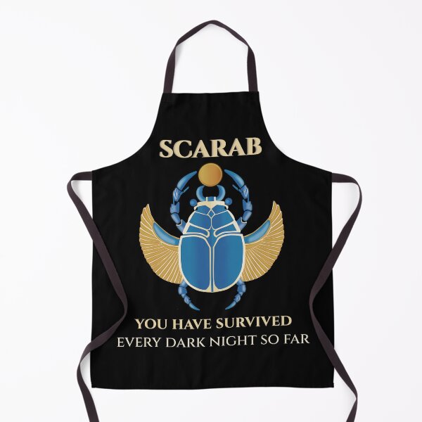 Item preview, Scarab · You Have Survived Every Dark Night · Egyptian Motivational Art · Ancient Egypt designed and sold by PharaohDArt.