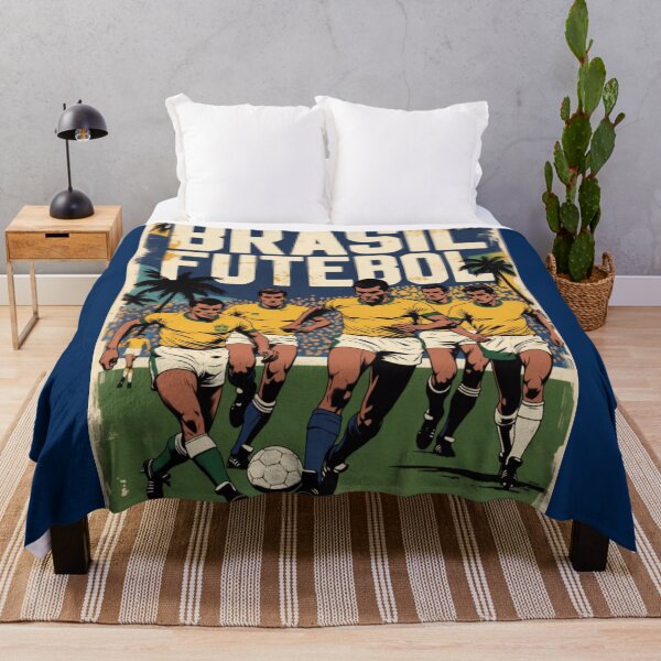 Item preview, Brasil futebol retro illustration design /Brazilian national football team  designed and sold by Nexus Space.