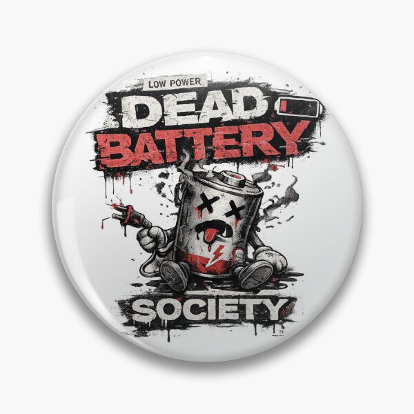 Item preview, Dead Battery Society Low Power Funny Introvert designed and sold by the-dovlat.