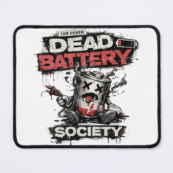 Item preview, Dead Battery Society Low Power Funny Introvert designed and sold by the-dovlat.