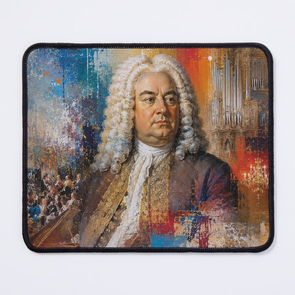 Item preview, Georg Friedrich Händel painting. designed and sold by GalleryKauffeld.