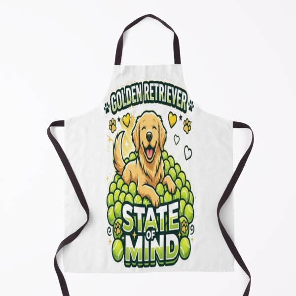 Item preview, Golden Retriever State Of Mind Funny Dog Lover Tennis Ball Gift designed and sold by ClaussShop.