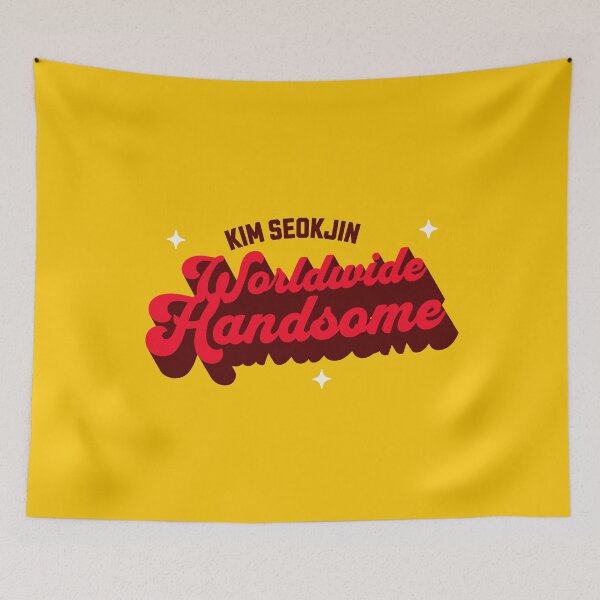 Item preview, Kim Seokjin Jin de BTS, guapo mundial designed and sold by Morcawork.
