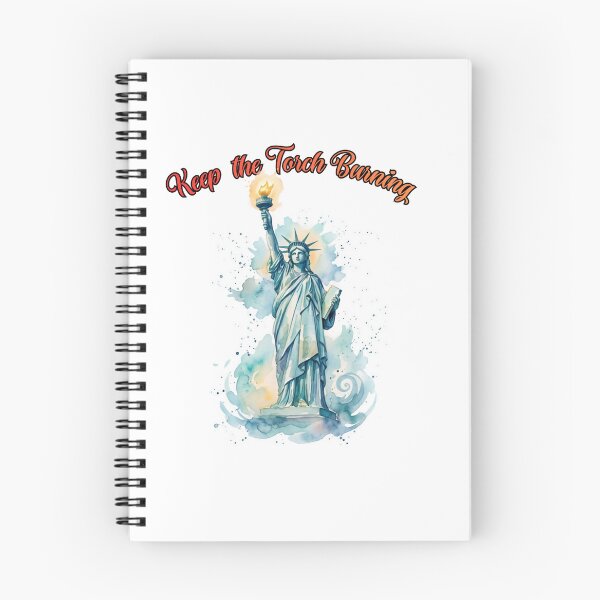 Item preview, Watercolor Keep the Torch Burning Art designed and sold by laughingshirts.