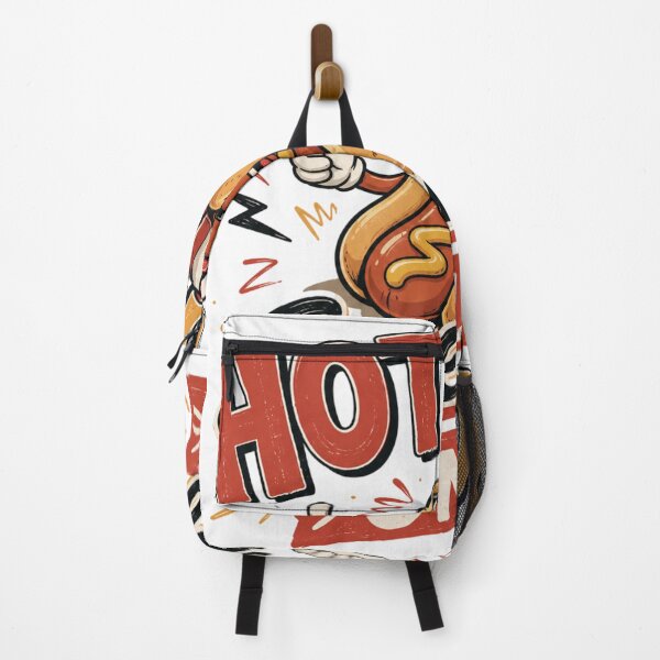 Item preview, Hot Dog Energy Only Funny Sticker – Cute Cartoon Hot Dog Lover Design designed and sold by Artimax-Studio.
