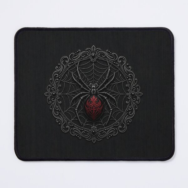 Item preview, Gothic Spider Baroque Emblem designed and sold by JacquiTaylorArt.