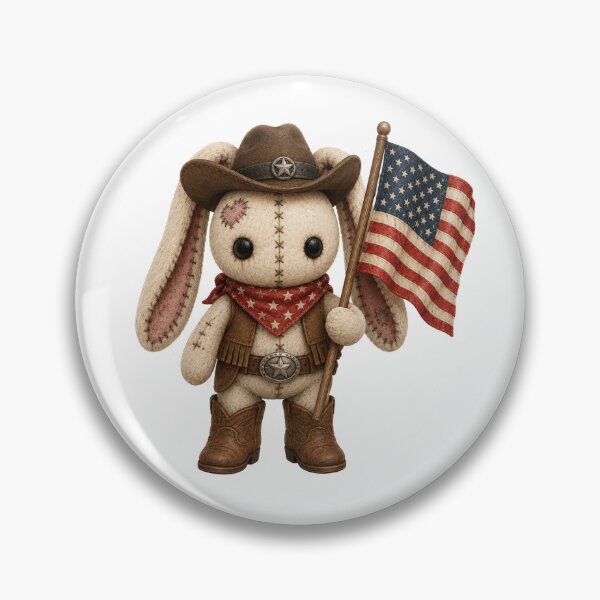 Item preview, Rooki the patriotic bunny designed and sold by reanacreations.