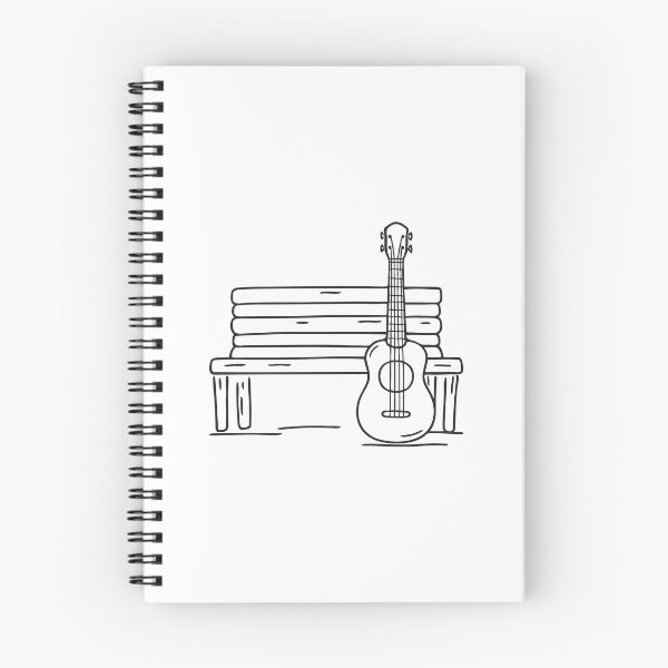 Item preview, Ukulele Leaning by Porch Bench designed and sold by rasagamastore.