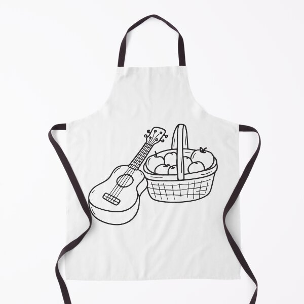 Item preview, Ukulele Beside Fruit Picnic Basket designed and sold by rasagamastore.