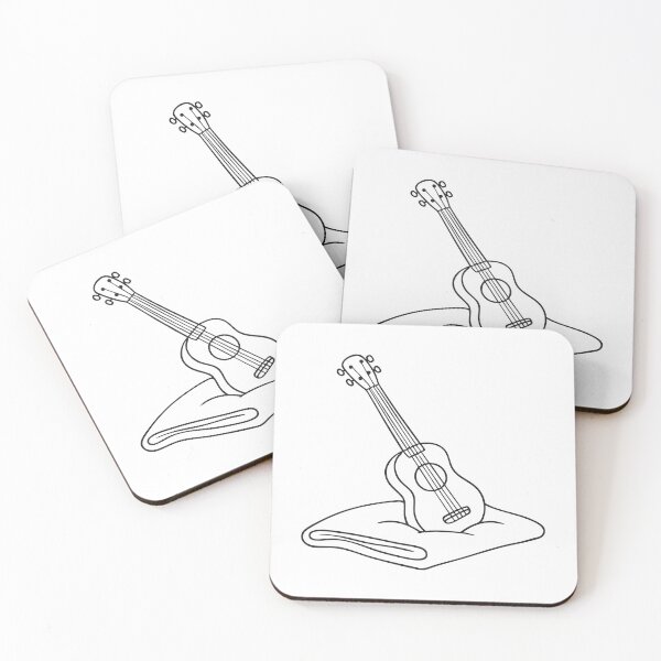 Item preview, Ukulele on Soft Floor Blanket designed and sold by rasagamastore.
