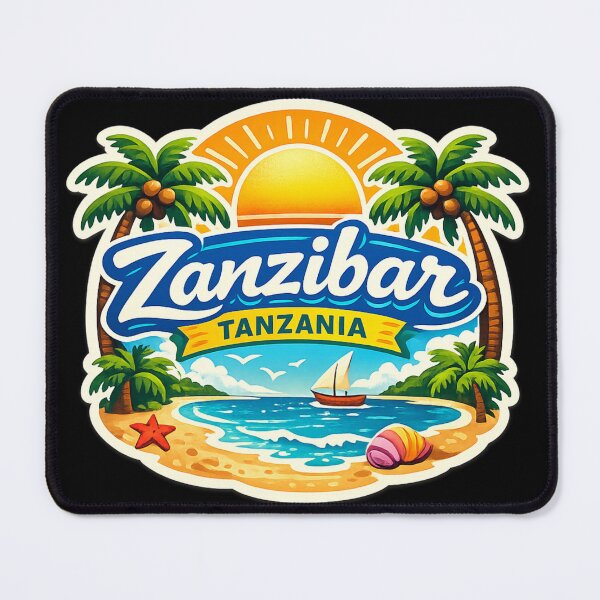 Item preview, Zanzibar funny travel destination designed and sold by DamioPolArt.