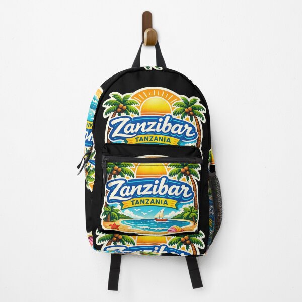 Item preview, Zanzibar funny travel destination designed and sold by DamioPolArt.