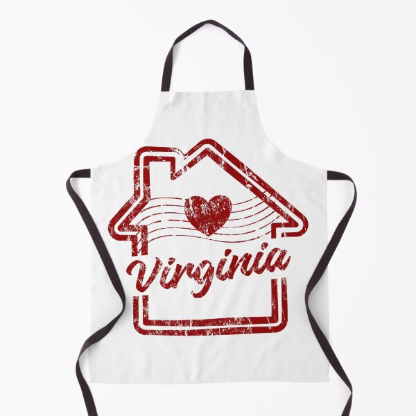 Item preview, Virginia is Home - Vintage Distressed Red Stamp designed and sold by chaaval.