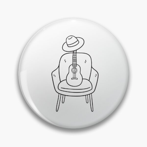 Item preview, Ukulele on Chair with Straw Hat designed and sold by rasagamastore.