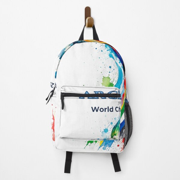 Item preview, Argentina 2026 World Cup Champion Watercolor Football Art designed and sold by EMC Store.