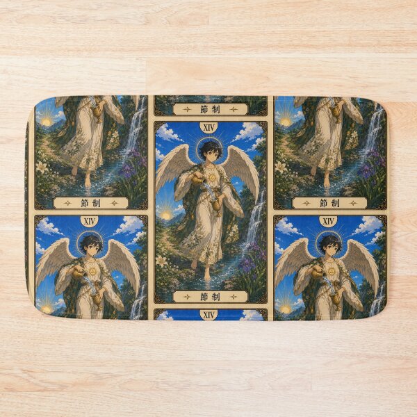 Item preview, Tarot card temperance in anime style designed and sold by ProjecTees.