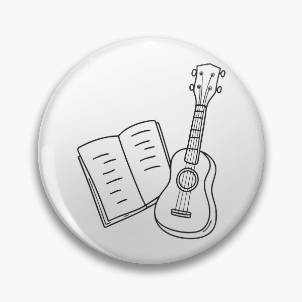Item preview, Ukulele Beside Sheet Music Notebook designed and sold by rasagamastore.