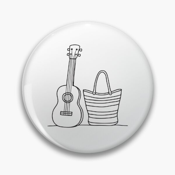 Item preview, Ukulele Next to Large Beach Bag designed and sold by rasagamastore.